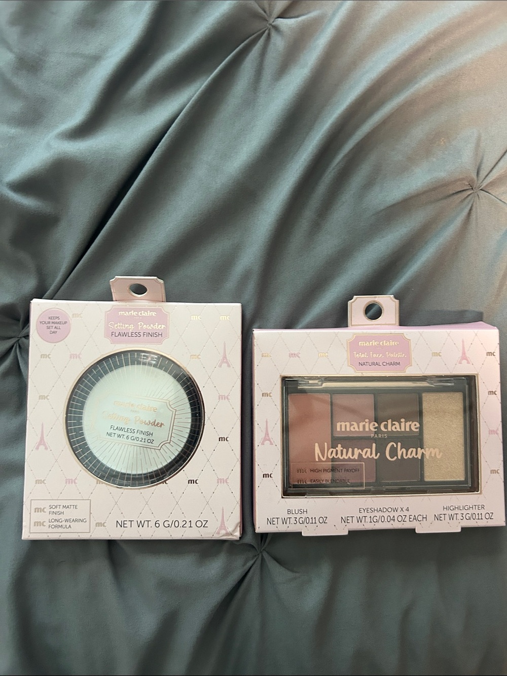 Marie Claire Makeup Palette + Powder